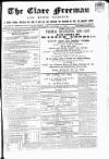 Clare Freeman and Ennis Gazette Saturday 09 January 1864 Page 1