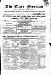 Clare Freeman and Ennis Gazette Saturday 22 October 1864 Page 1