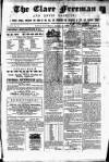 Clare Freeman and Ennis Gazette Saturday 08 April 1865 Page 1
