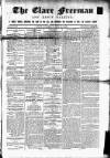 Clare Freeman and Ennis Gazette Saturday 10 June 1865 Page 1