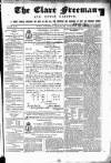 Clare Freeman and Ennis Gazette Saturday 26 August 1865 Page 1