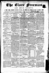 Clare Freeman and Ennis Gazette Saturday 16 September 1865 Page 1