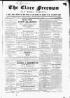 Clare Freeman and Ennis Gazette Saturday 06 January 1866 Page 1