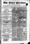 Clare Freeman and Ennis Gazette Saturday 09 June 1866 Page 1