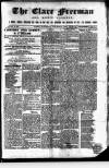 Clare Freeman and Ennis Gazette Saturday 31 August 1867 Page 1
