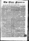 Clare Freeman and Ennis Gazette Saturday 14 August 1869 Page 1