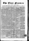 Clare Freeman and Ennis Gazette Saturday 21 August 1869 Page 1