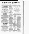 Clare Freeman and Ennis Gazette Saturday 02 October 1869 Page 1