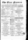 Clare Freeman and Ennis Gazette Saturday 12 February 1870 Page 1