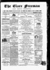 Clare Freeman and Ennis Gazette Saturday 07 May 1870 Page 1