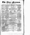 Clare Freeman and Ennis Gazette Saturday 17 December 1870 Page 1