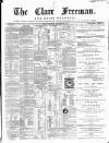 Clare Freeman and Ennis Gazette Saturday 23 December 1871 Page 1