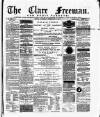 Clare Freeman and Ennis Gazette Saturday 06 February 1875 Page 1