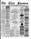 Clare Freeman and Ennis Gazette Saturday 20 March 1875 Page 1