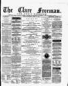 Clare Freeman and Ennis Gazette Saturday 03 April 1875 Page 1