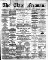 Clare Freeman and Ennis Gazette Saturday 26 February 1876 Page 1