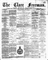 Clare Freeman and Ennis Gazette Saturday 22 July 1876 Page 1