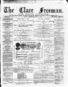 Clare Freeman and Ennis Gazette Wednesday 02 May 1877 Page 1