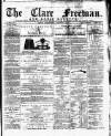 Clare Freeman and Ennis Gazette Wednesday 09 January 1878 Page 1