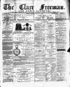 Clare Freeman and Ennis Gazette Saturday 06 April 1878 Page 1