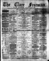 Clare Freeman and Ennis Gazette Saturday 04 January 1879 Page 1