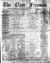 Clare Freeman and Ennis Gazette Saturday 19 April 1879 Page 1