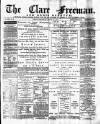Clare Freeman and Ennis Gazette Saturday 26 April 1879 Page 1
