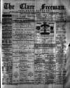 Clare Freeman and Ennis Gazette Saturday 08 November 1879 Page 1