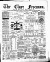 Clare Freeman and Ennis Gazette Saturday 24 July 1880 Page 1