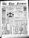 Clare Freeman and Ennis Gazette Saturday 07 August 1880 Page 1