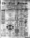 Clare Freeman and Ennis Gazette Wednesday 26 January 1881 Page 1