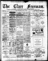 Clare Freeman and Ennis Gazette Saturday 08 July 1882 Page 1