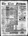 Clare Freeman and Ennis Gazette Wednesday 30 August 1882 Page 1