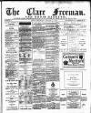 Clare Freeman and Ennis Gazette Wednesday 11 October 1882 Page 1