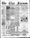 Clare Freeman and Ennis Gazette Saturday 21 October 1882 Page 1