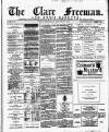 Clare Freeman and Ennis Gazette Wednesday 25 October 1882 Page 1