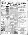 Clare Freeman and Ennis Gazette Saturday 03 February 1883 Page 1