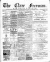 Clare Freeman and Ennis Gazette Saturday 07 April 1883 Page 1