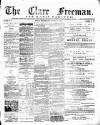 Clare Freeman and Ennis Gazette Wednesday 11 April 1883 Page 1