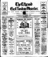 East London Observer Saturday 29 December 1928 Page 1