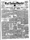 East London Observer Saturday 13 January 1940 Page 1