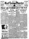 East London Observer Friday 20 February 1942 Page 1
