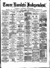 Tower Hamlets Independent and East End Local Advertiser Saturday 26 August 1871 Page 1
