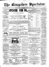 Bangalore Spectator Tuesday 08 July 1890 Page 1