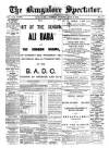 Bangalore Spectator Tuesday 22 July 1890 Page 1