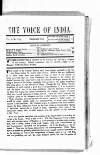 Voice of India Tuesday 01 December 1885 Page 1