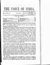 Voice of India Friday 01 June 1888 Page 1