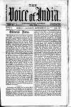Voice of India Saturday 21 September 1901 Page 1