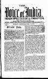 Voice of India Saturday 19 April 1902 Page 1