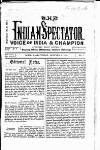 Voice of India Saturday 10 September 1910 Page 1